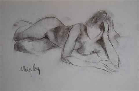 Desnudo 1 Charcoal