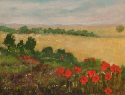 Amapolas 60x80 cm