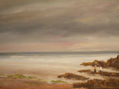 Playa en el Cantábrico 38x55 cm