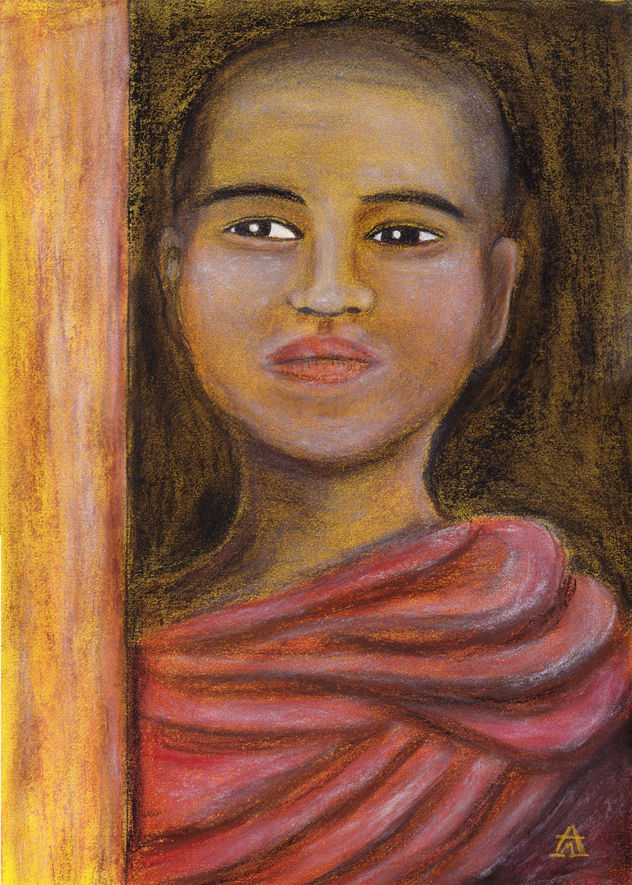 NIÑO BUDISTA