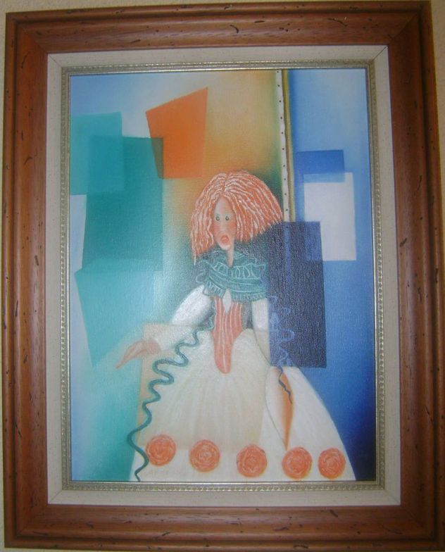 MENINA FUERA DEL LIENZO