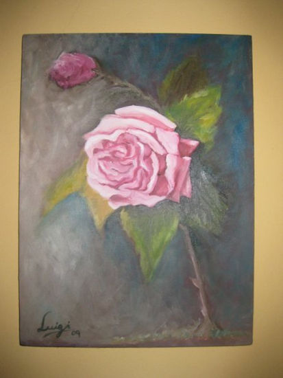 Rosa Oil Canvas Landscaping