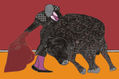 Toro F fin (Serie: “De toros y otras capas”)