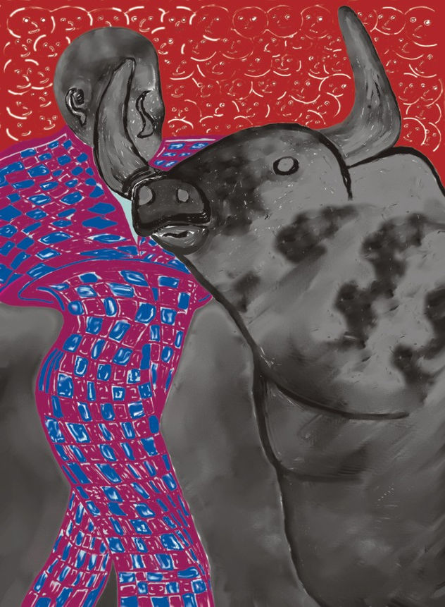 Toro G fin (Serie: “De toros y otras capas”)
