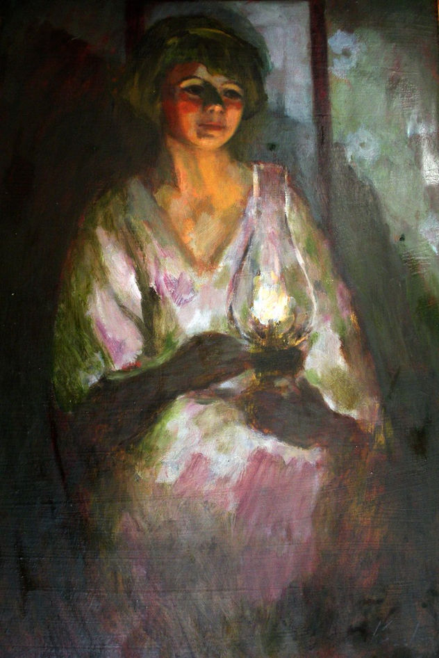 " MUJER CON CUINQUÉ "