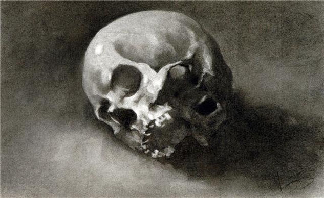 retrato posmortem Charcoal