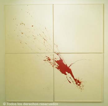 Impacto de sangre