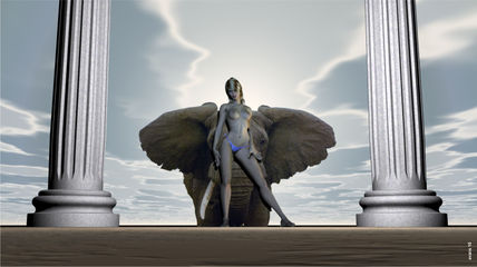 O anjo do templo
