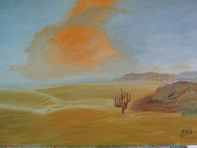 OCEANOS DE FUEGO Oil Canvas Landscaping