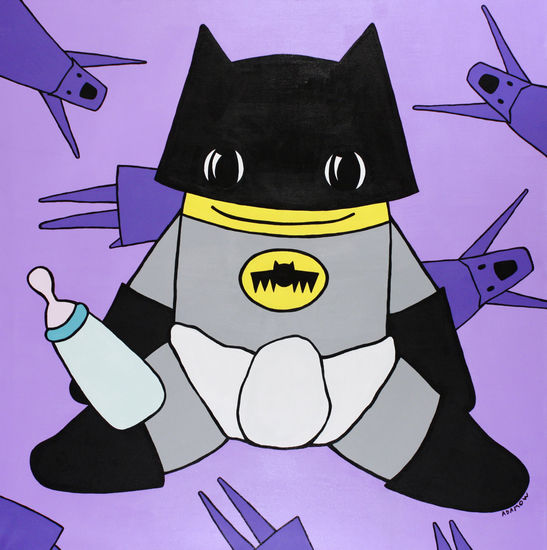 Baby Batman Acrylic Canvas Others