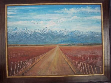 Viñedos Salentein Oil Canvas