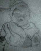 La beba duerme