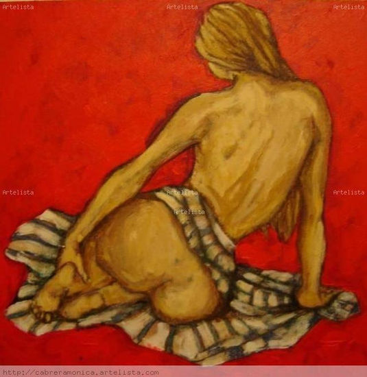 Polleritas Acrylic Panel Nude Paintings