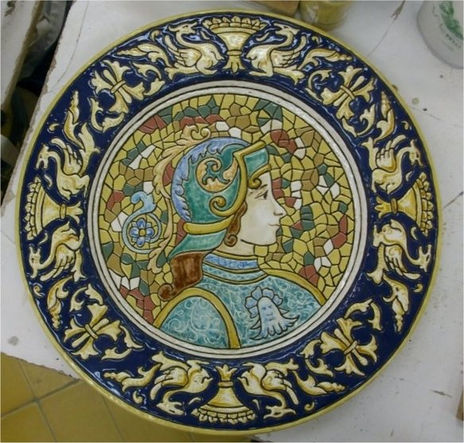 Plato cerámico