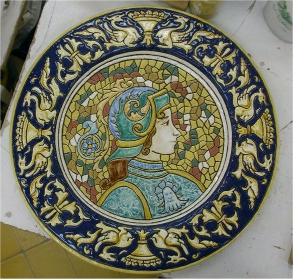 plato cerámico