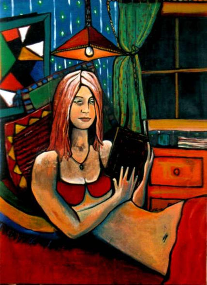 Mujer relajada