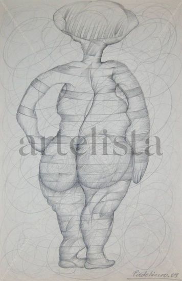 Desnudo sin miedos. Pencil