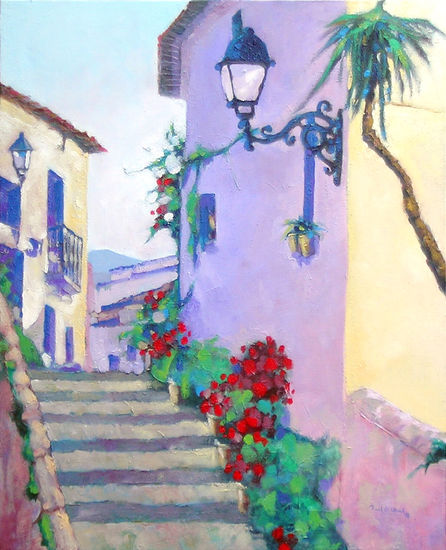 Altea nº 5 Acrylic Canvas Landscaping