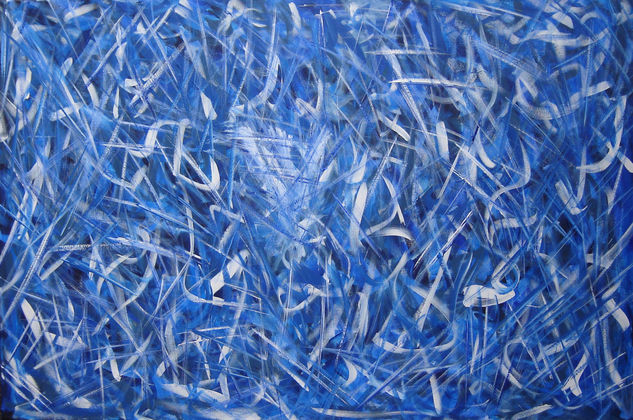 Azules Acrylic Canvas Others