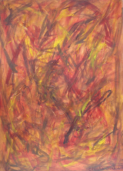 Fuego interior Acrylic Card Others