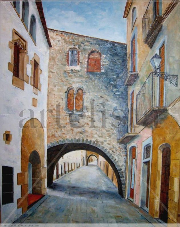 Arcadas en  Angles (Girona)