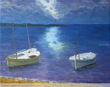 Barcas en penumbra