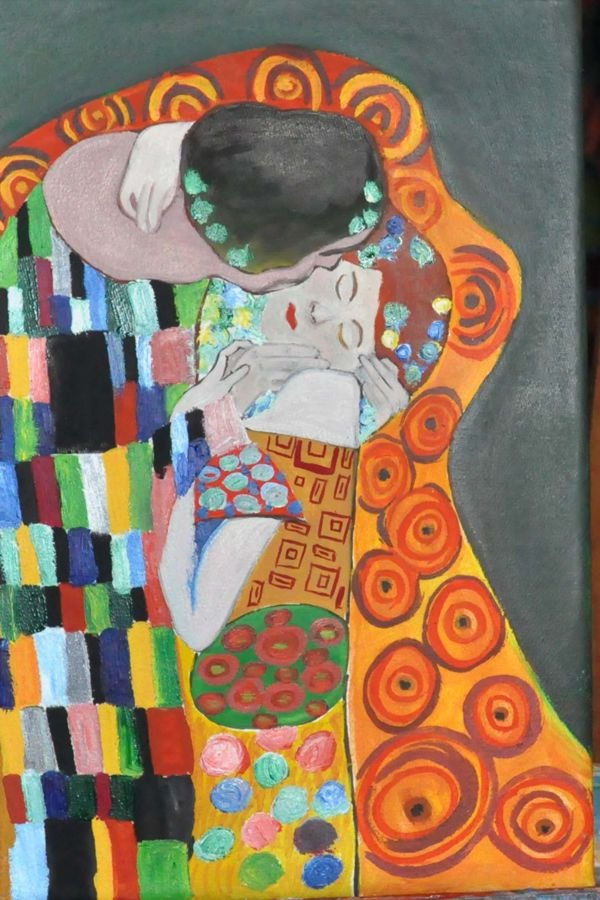 El beso de Gustav Klimt