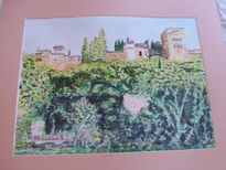 Vista de la alhambra