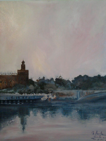 TORRE DEL ORO Oil Canvas Landscaping