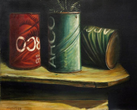Latas de Aceite...