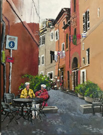 Café en el Trastevere