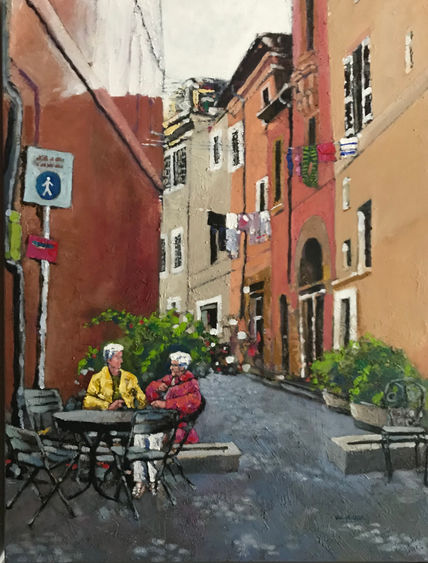 Café en el Trastevere