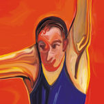 Serie "Retratos y caretos". Pintura digital en torno al retrato. "El alma es el espejo de la cara". thumbnail 1