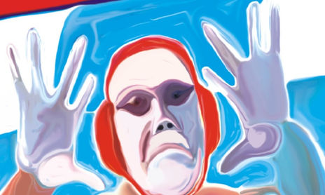 Serie "Retratos y caretos". Pintura digital en torno al retrato. "El alma es el espejo de la cara".