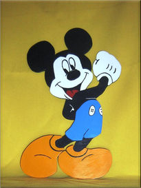 Placa Mickey R$20,00