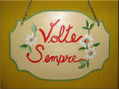 Placa Volte Sempre R$15,00