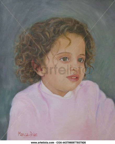 Mora Oil Canvas Portrait