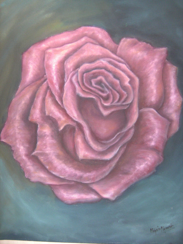 retrato de una rosa