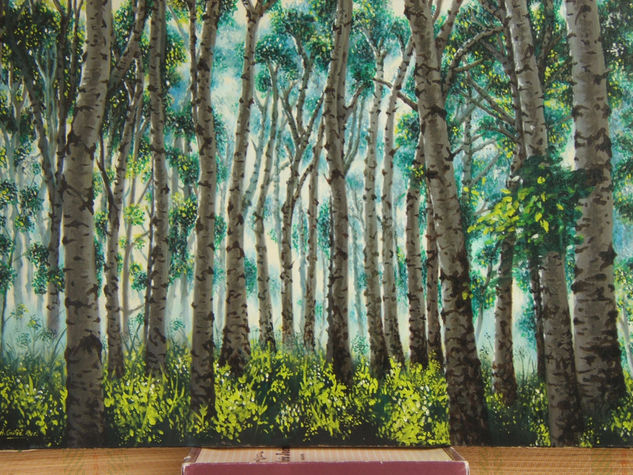 Bosque Oil Canvas Landscaping