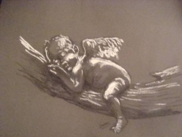 simplemente un ángel Charcoal