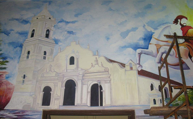 Primer mural historico de Natá de los Caballeros
