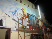 Primer mural...