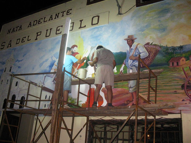 Primer mural historico de Natá de los Caballeros