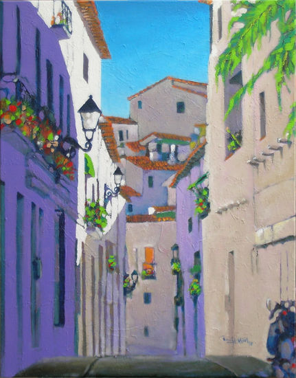 Altea nº4 Acrylic Canvas Landscaping