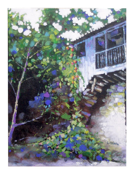 Rincon de Cerdillo Acrylic Canvas Landscaping