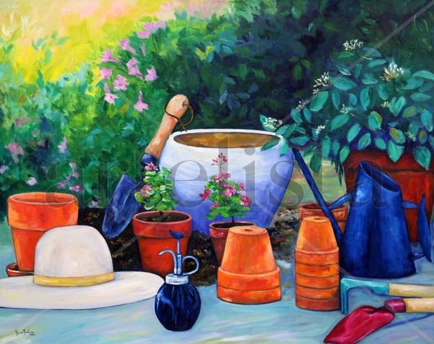 Relax Oil Canvas Landscaping