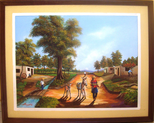 "obra constumbrista" colecc:"colores de mi region de walter ramos"