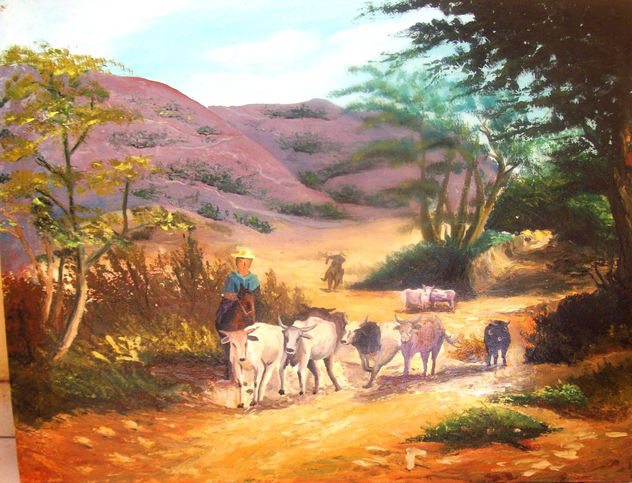 "obra constumbrista" colecc:"colores de mi region de walter ramos"