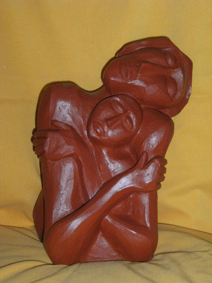 MATERNIDAD Terracotta Figurative