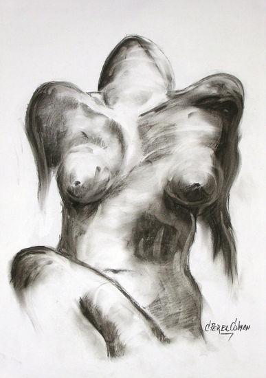 Desnudo IV Charcoal